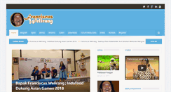 Desktop Screenshot of franciscuswelirang.com
